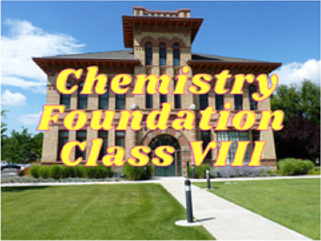 Chemistry (Foundation) - Class VIII